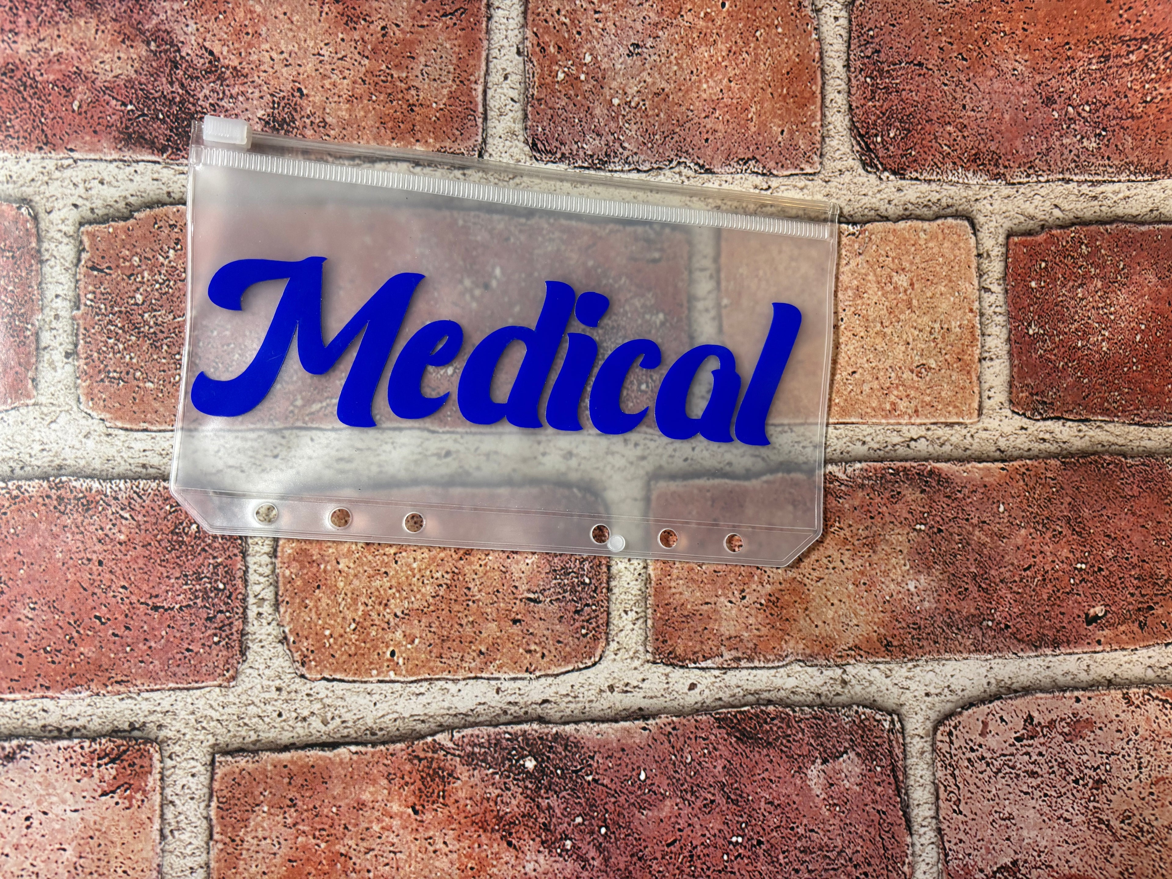 A6 Vinyl Cash Envelope Medical