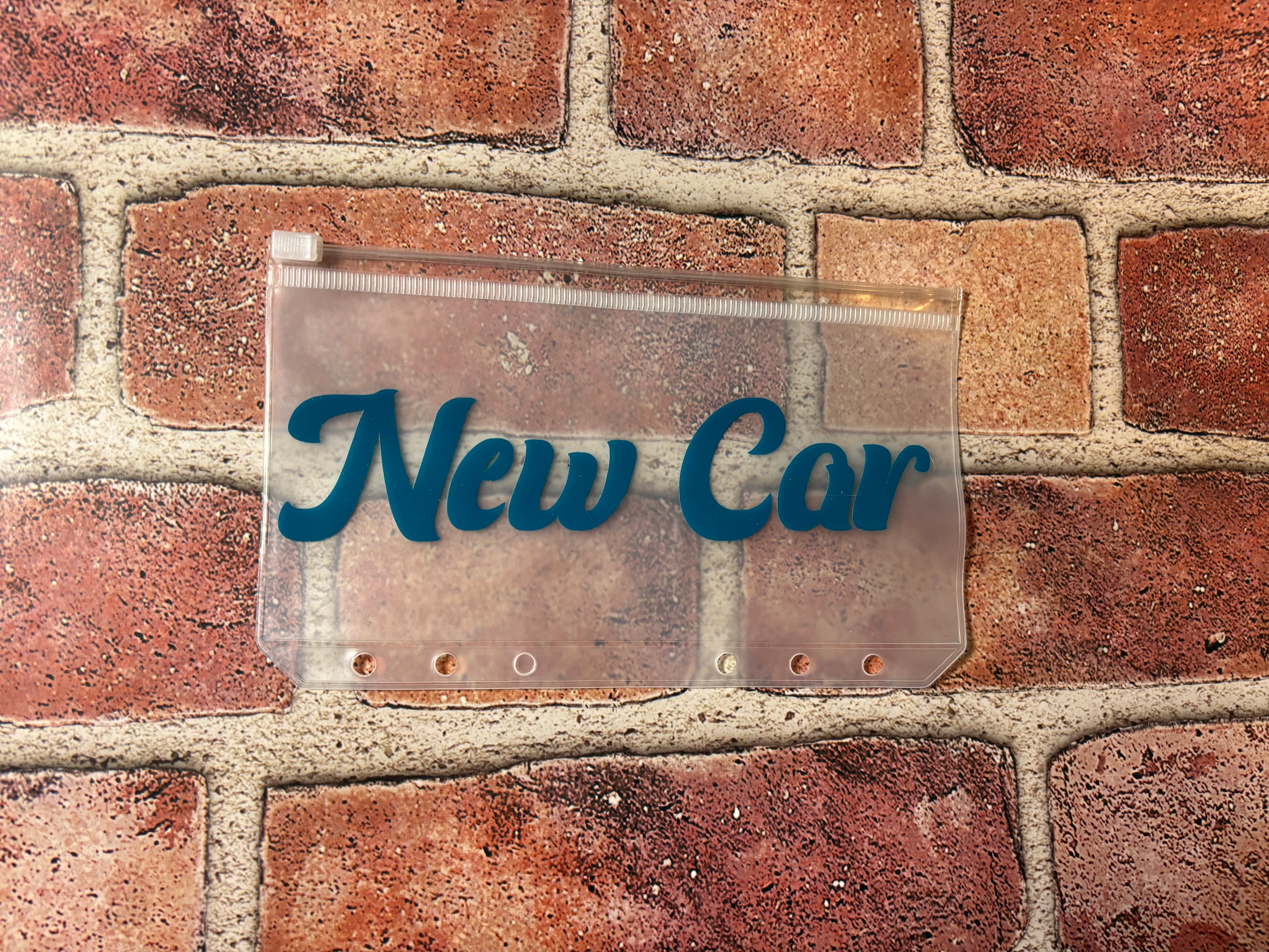 A6 Vinyl Cash Envelope New Car