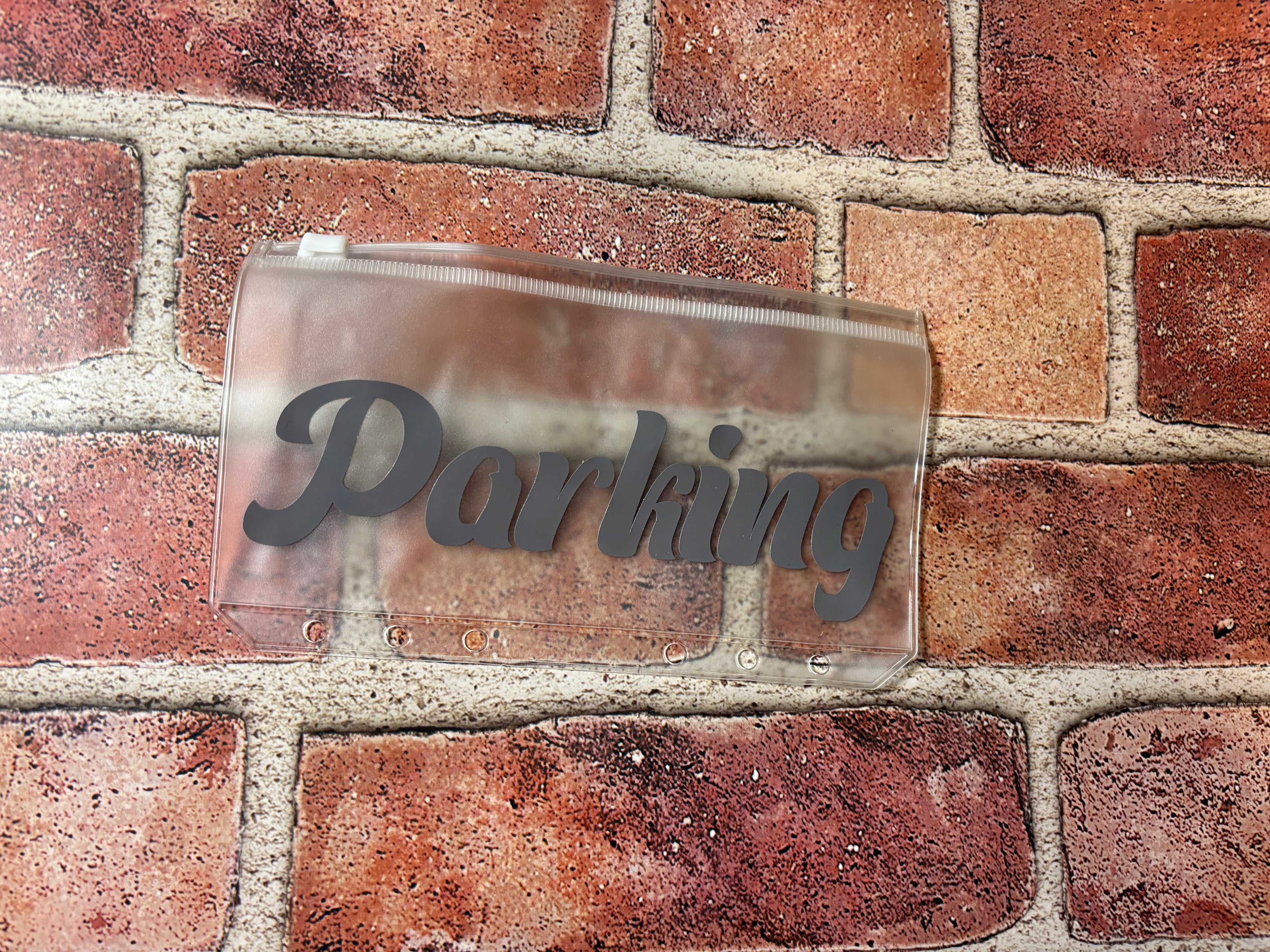 A6 Vinyl Cash Envelope Parking