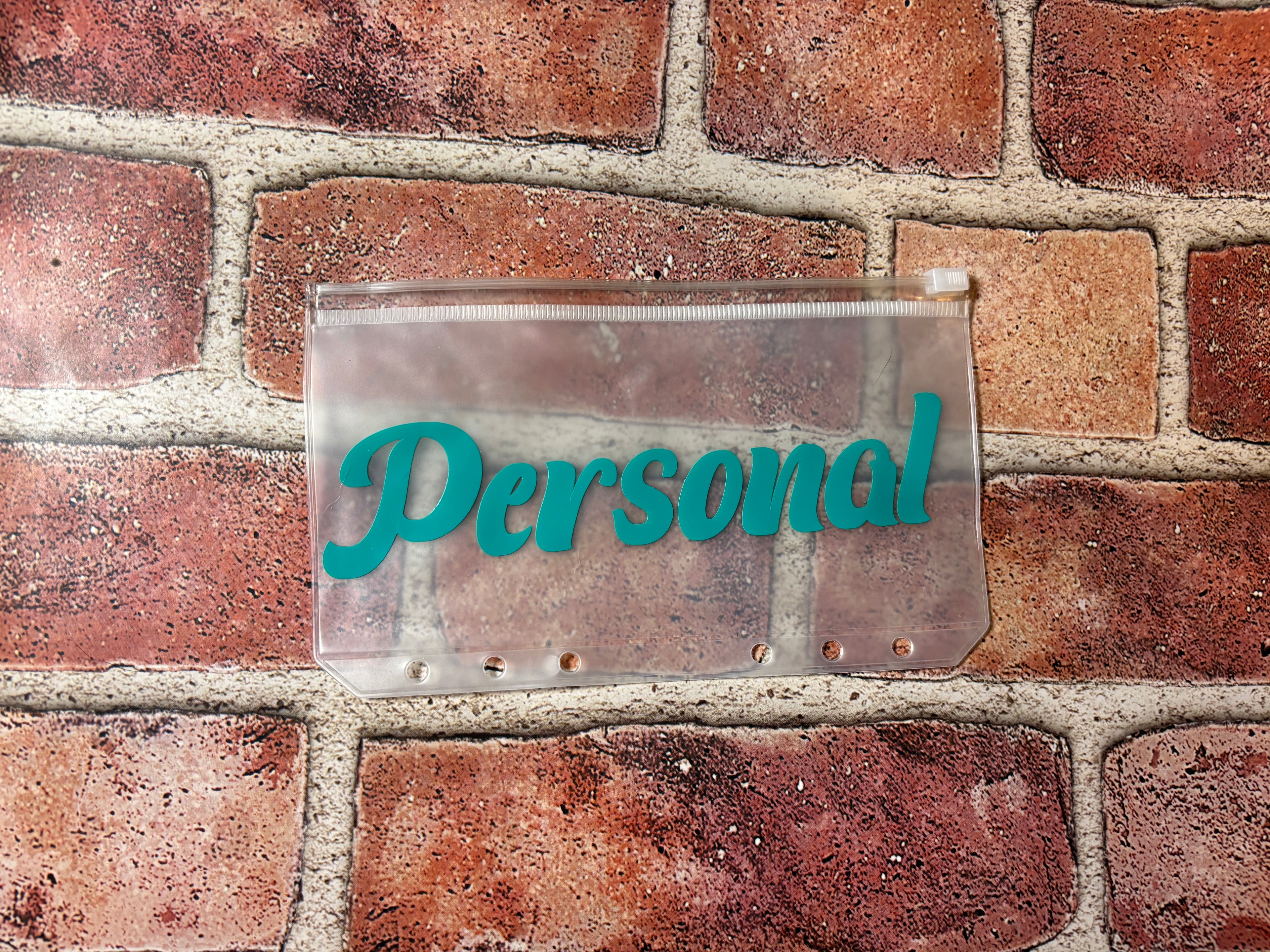 A6 Vinyl Cash Envelope Personal