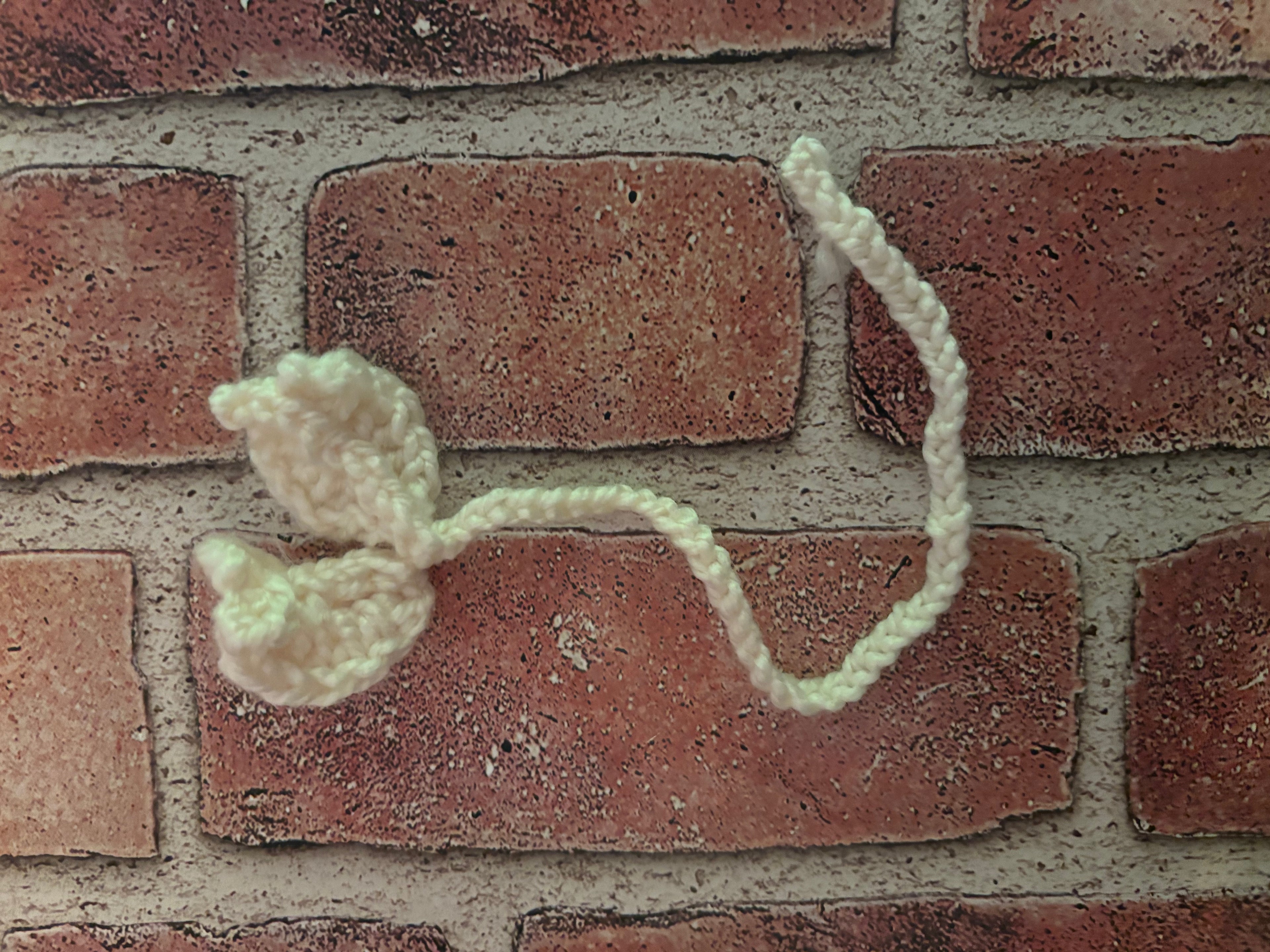 Crocheted Bookmark Leaves