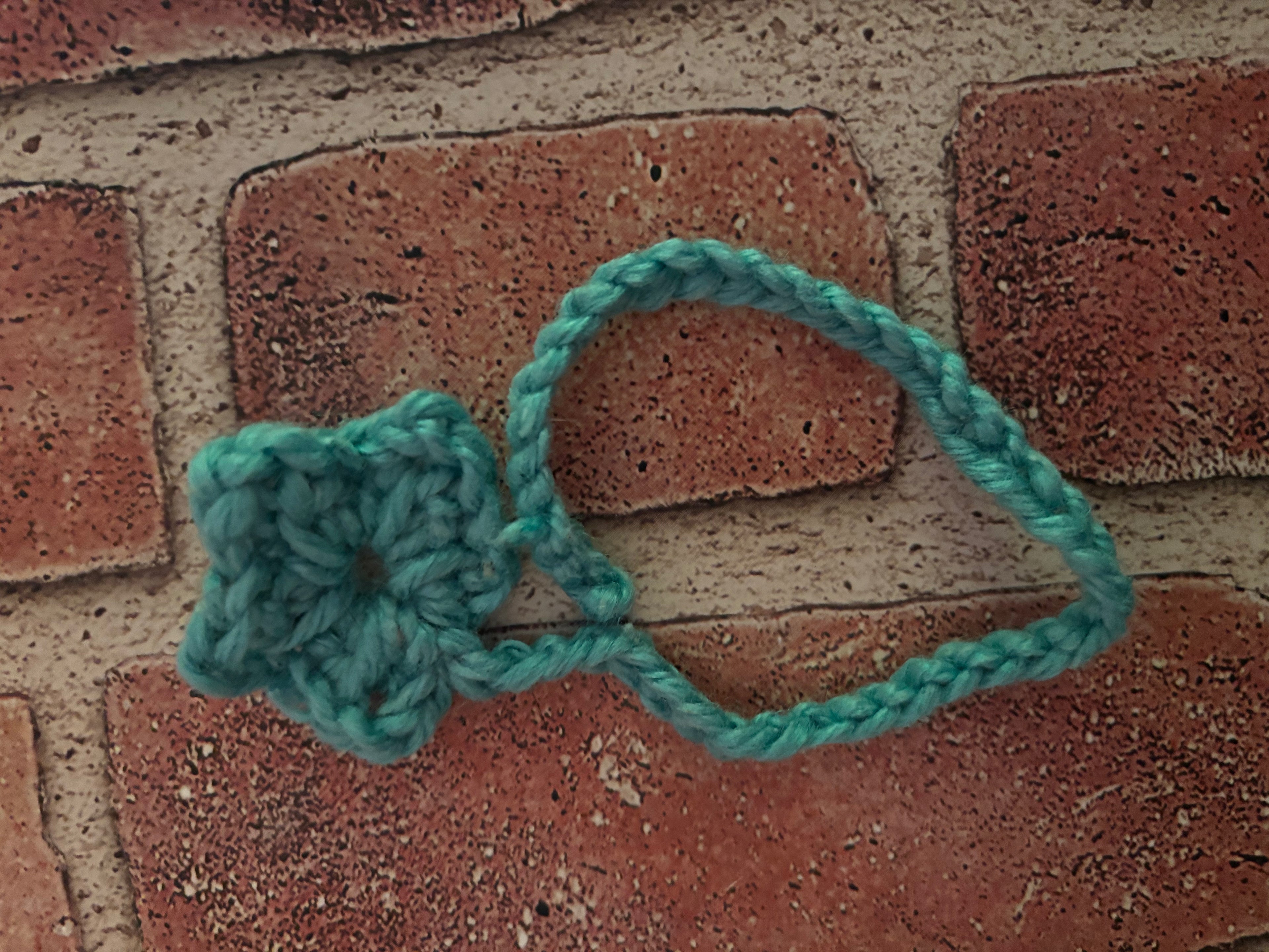 Crocheted Bookmark Star